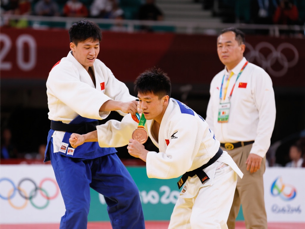 总局领导与国际柔道联合会主席举行会晤 近年来,柔道在中国得到越来越多年轻人的喜