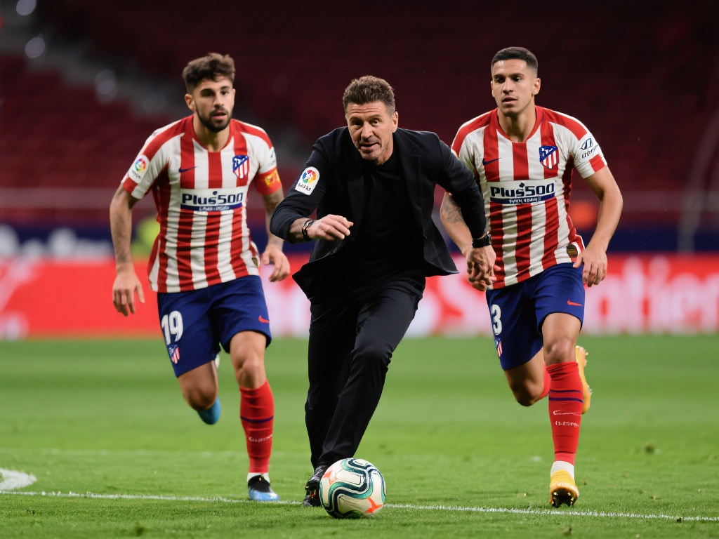 排在进球榜第二位的是马德里竞技，他们的表