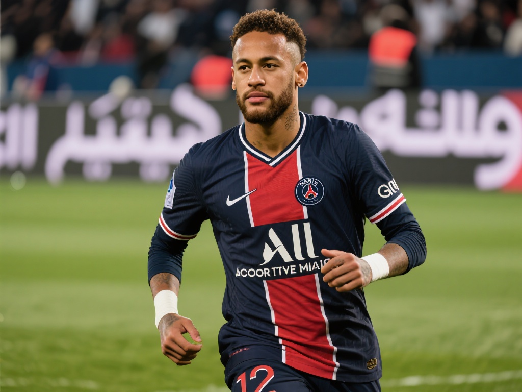 内马尔身价回落 至沙特球员榜首的5000万欧 内马尔在全球市场的身价波动为我们提供了一