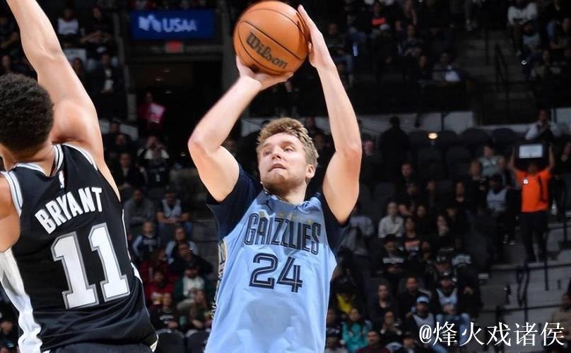 卡姆-斯潘塞近6场比赛场均18.8分5.3助，真实命中率高达90.1%